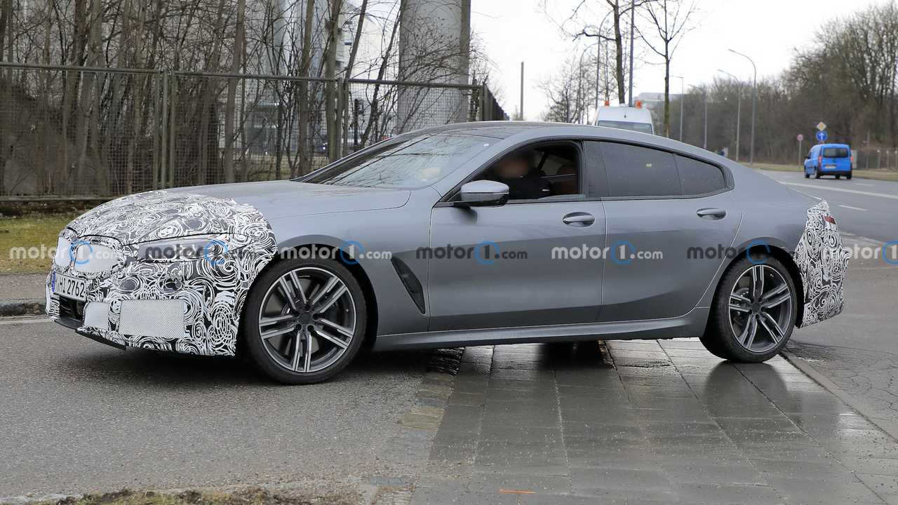 Makyajlı BMW 8 Serisi Gran Coupe prototpileri testte!