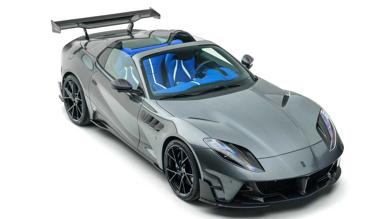 Mansory modifiyeli bu Ferrari 812 GTS, oldukça dikkat çekici görünüyor