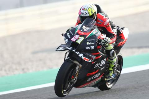 Espargaro fastest in FP1, Morbidelli suffers repeated mechanical issues