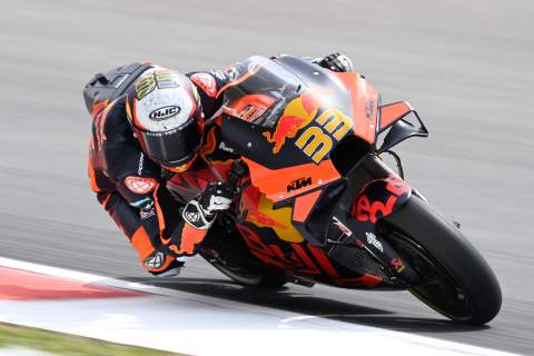 Brad Binder strikes late on for KTM as he tops FP1 at Jerez