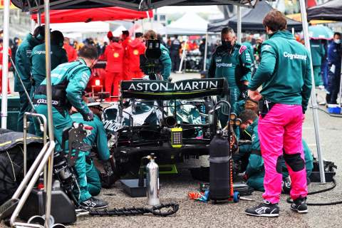 Aston Martin at a loss to explain brake issues on both F1 cars at Imola