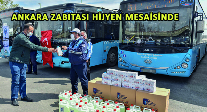 Ankara Zabıtası Hijden Mesaisinde