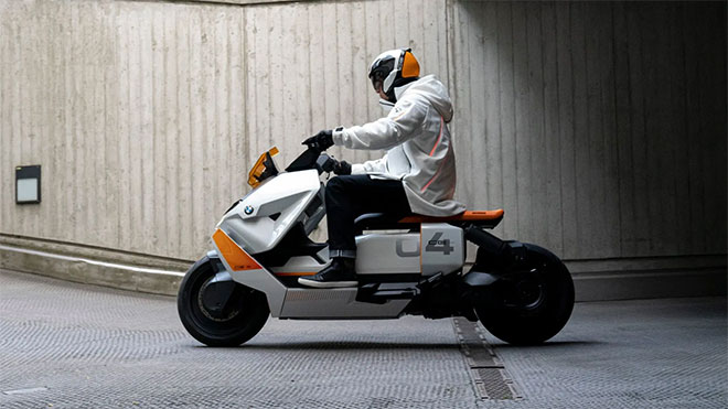 BMW imzalı fütüristik elektrikli motosiklet üretime yakın olabilir