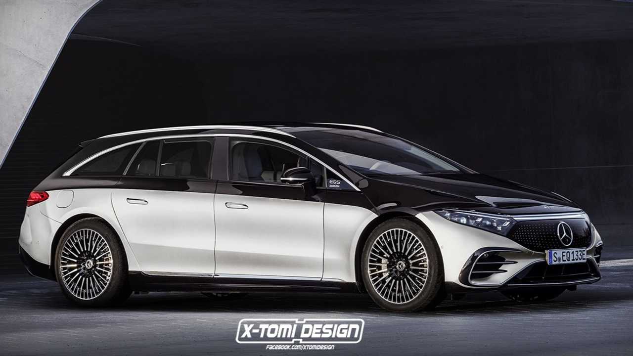 Mercedes EQS bir station wagon olsaydı nasıl görünürdü?