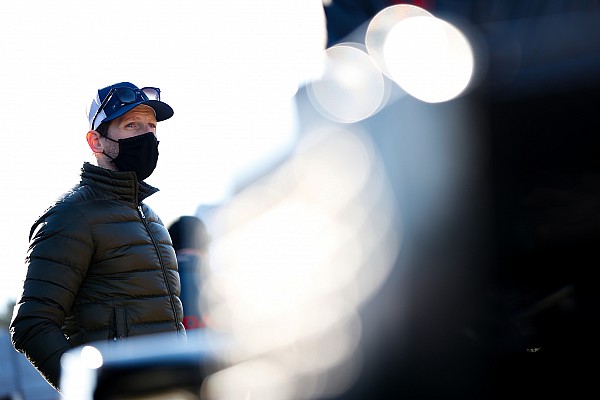 Grosjean son Formula 1 sürüşü için koltuk ayarı yaptırmış