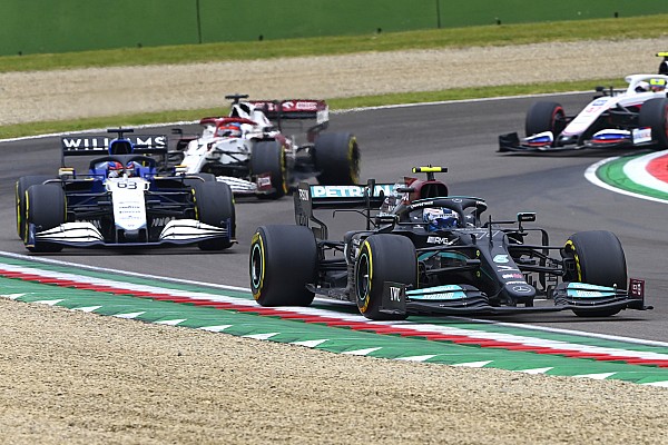 Russell, Imola’daki kazadan ötürü Bottas’tan özür diledi!