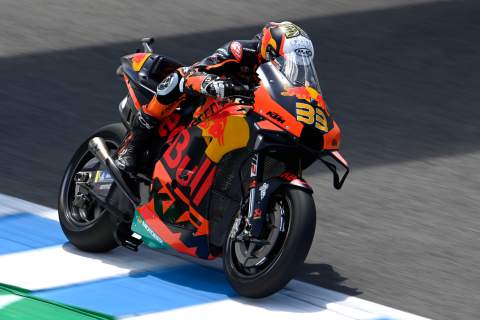 Jerez MotoGP Test: Brad Binder: 'Whatever it was, it worked great!'