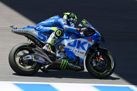 Mir, Rins get second outing on 2022 Suzuki MotoGP engine