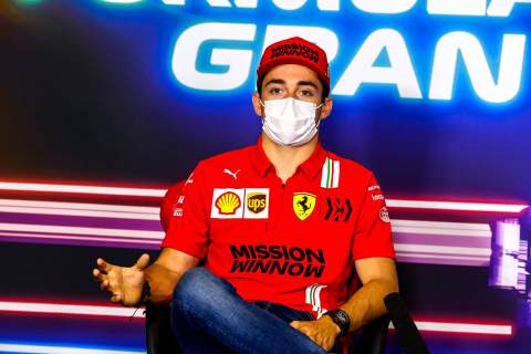 Leclerc has no plans to change F1 approach after “inconsistent” Portuguese GP