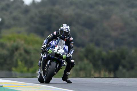 Strong last lap puts Vinales third in Le Mans, ‘we have a really good rhythm’