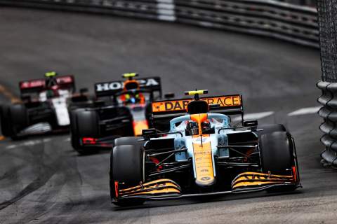 Norris was “pretty worried” he’d lose Monaco F1 podium to Perez