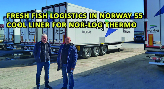 Fresh Fish Logistics In Norway 55 Cool Liner For Nor-Log Thermo