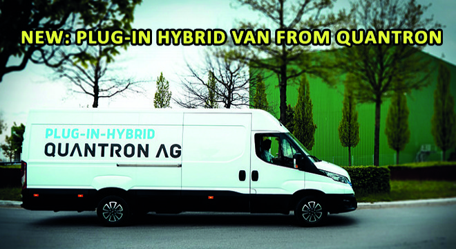 New: Plug-In Hybrid Van From Quantron
