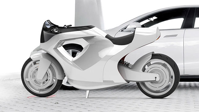 Elektrikli motosiklet konsepti Tesla Model M ile tanışın