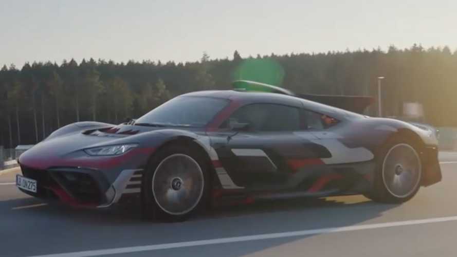 Mercedes-AMG Shows Project One asfalta indi