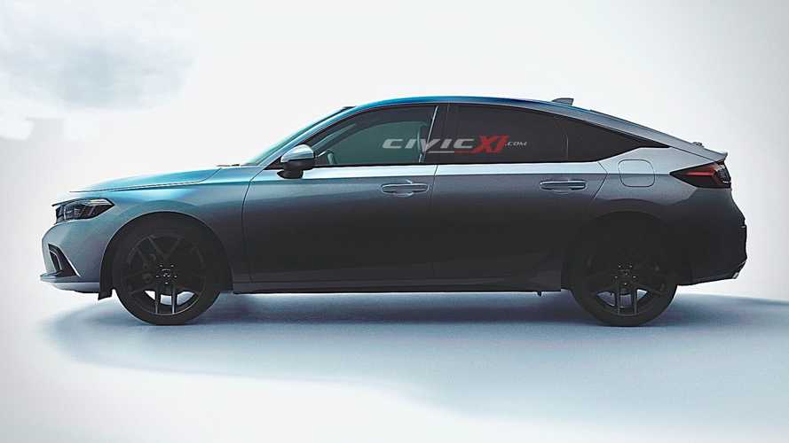 2021 Honda Civic Hatchback dijital dünyada yorumlandı
