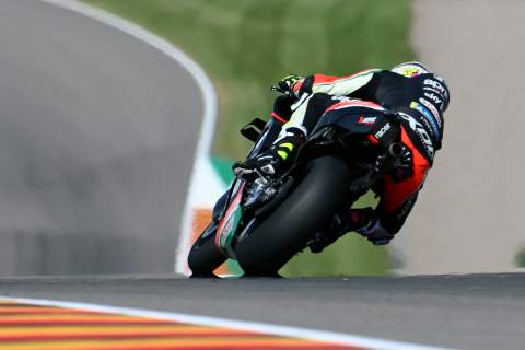 Bigger wings having positive effect for Espargaro in Germany, ‘speed is higher’