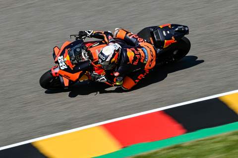 Miguel Oliveira fastest in FP2, Marc Marquez outside the top ten