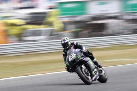 Maverick Vinales keeps unbeaten practice streak alive with fastest FP3 time