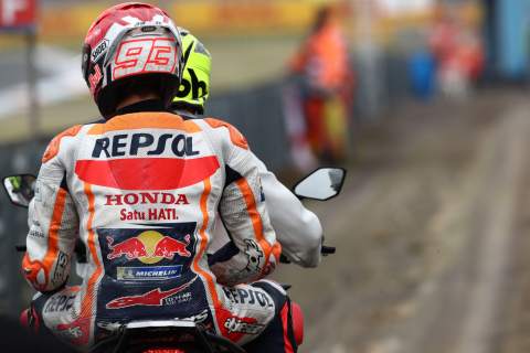 Lucky escape for Marc Marquez, 'only Honda riders have these highsides'