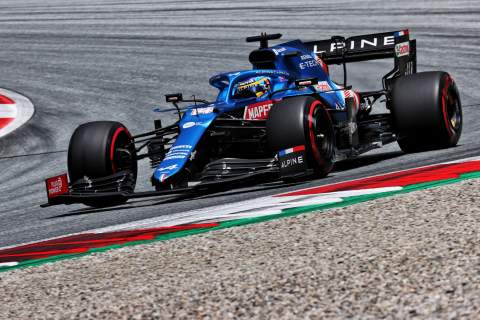 Alonso pleased Alpine 'limited the damage' with Styrian GP F1 points haul
