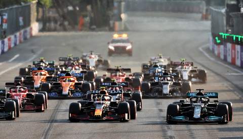 Why F1’s red-flagged Azerbaijan GP was restarted for two racing laps