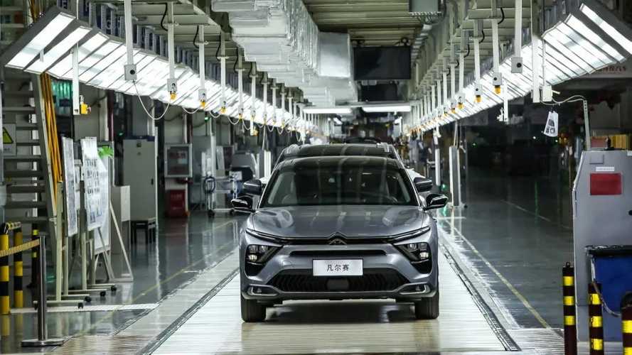 Citroen C5 X’in üretimi Çin’de resmen başladı Citroen C5 X’in üretimi Çin’de resmen başladı