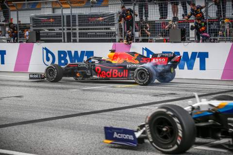 Verstappen thought F1 burnout celebration was “funny and safe”