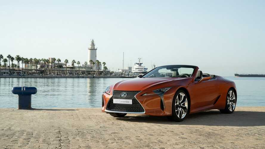 Lexus LC500 Convertible Türkiye’de!