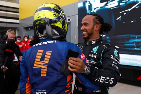 Norris ‘proved he was a match for Hamilton’ in Russian GP – Palmer