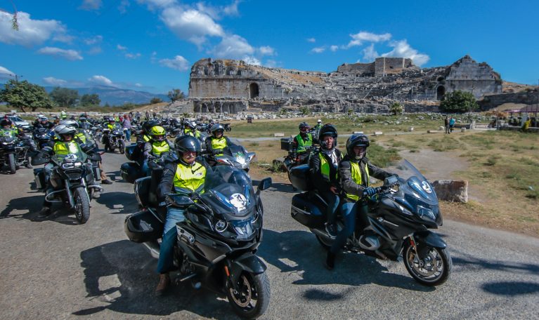 Uluslararası Motosiklet Turu Hayran Bıraktı