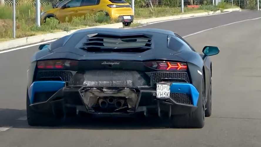 Bu Lamborghini Aventador acaba neyi test etmek için yola indi?