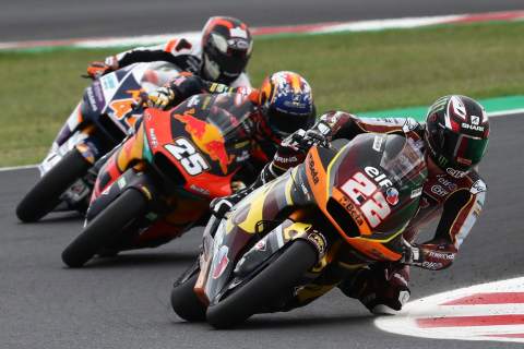 Emilia Romagna Moto2 Grand Prix, Misano – Warm-up Results