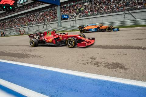 Norris: Ferrari ‘a large chunk’ ahead of McLaren since PU upgrade