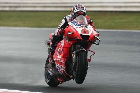 Zarco leads Ducati 1-2-3, but Bagnaia and Quartararo miss out on top ten