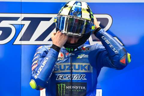 Joan Mir jump start, crashes out as Quartararo takes over MotoGP crown