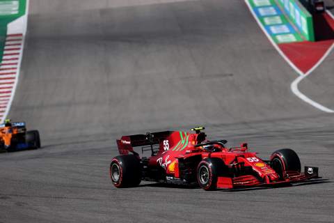 How Sainz’s “clever” move enabled him to repass Norris in US F1 GP