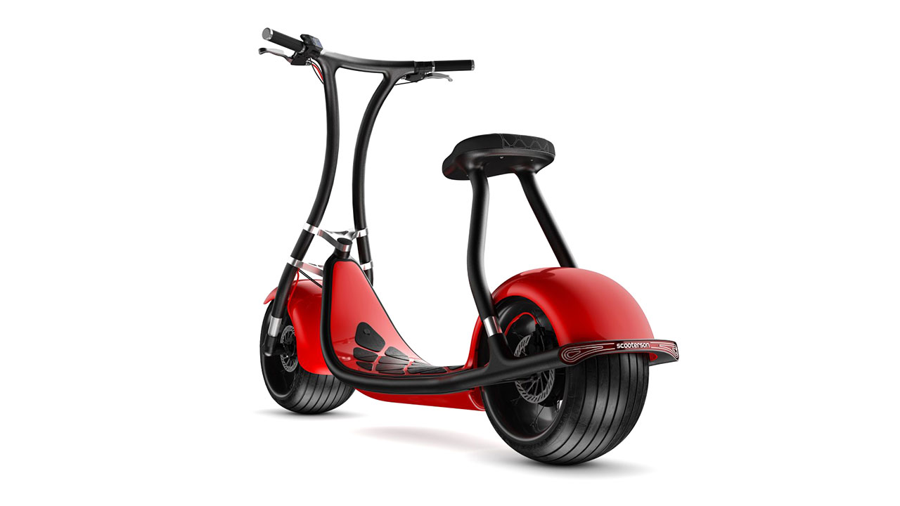Geniş lastikli elektrikli scooter Rolley, Indiegogo’da satışa çıktı