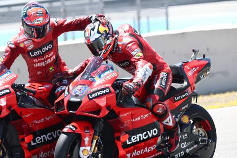 Aprilia boss hits out at Ducati: “Regulate the amount of bikes per team!”