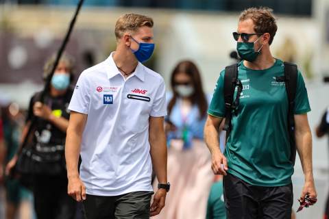 Vettel & Schumacher team up for 2022 Race of Champions