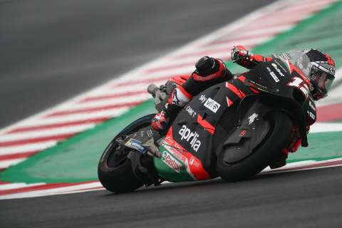 Vinales ‘really positive’ about Portimao following best Aprilia result
