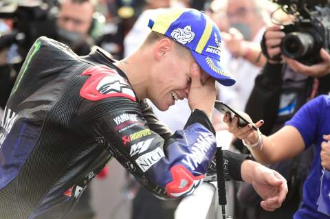 Quartararo: Winning the MotoGP World Championship is finally sinking in!