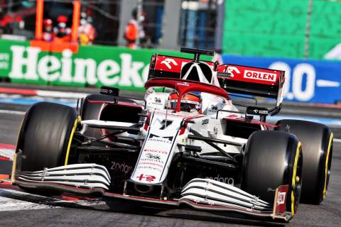 Raikkonen receives second F1 reprimand of Mexico weekend