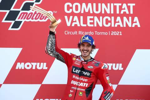 Bagnaia: Valencia win ‘the best way to celebrate Vale, this was a great day’