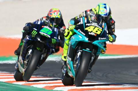 Morbidelli: Lucky to see Rossi's last laps, he was riding fantastic