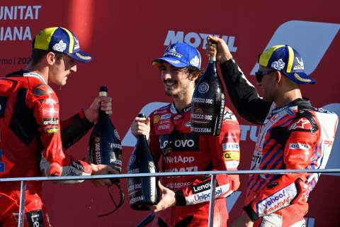 Dall’Igna: Riders make the difference in MotoGP, Pecco keeps getting better