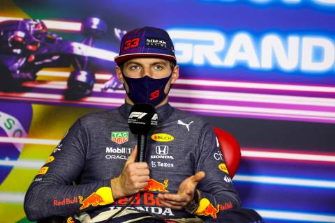 Verstappen: Running wide in Hamilton Brazil F1 battle was the “safer” option