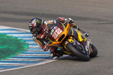 Lowes limited by foot injury, Arbolino makes Marc VDS debut in Jerez Moto2 test