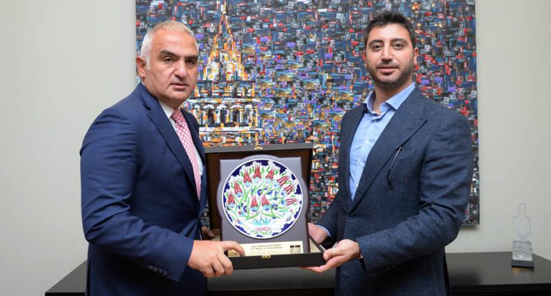 Sayın Bakan Mehmet Ersoy’a Ziyaret Sayın Bakan Mehmet Ersoy’a Ziyaret