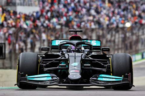 Hamilton heads title rival Verstappen in opening Brazil practice